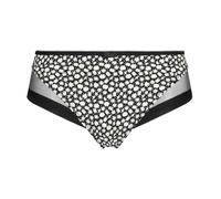 DIM Femme Generous Classique X1 Culotte, Black Retro Daisy, XS EU