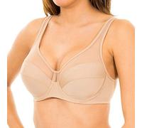 Dim Femme - Soutien-Gorge Generous Classic x1 | Maintien Parfait pour Poitrines Généreuses | Microfibre Épaisse et Stretch | Dos en U et Bretelles Larges | Look Moderne et Confort Absolu