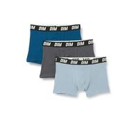 DIM Boxer Homme à Thermorégulation Active DIM Sport x3, Bleu/Mauve, L