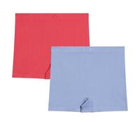 DIM Fille Boxers sans Couture Seamless X2 Briefs, Bleu Polaire/Rose Sorbet, 8 Ans EU