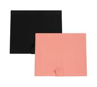 Dim Fille Boxers sans Couture Seamless X2 Briefs, Noir/Corail Clair, 12 Ans EU