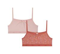 Dim Fille Brassières Les Pockets Coton X2 Bra, Lot Aurore, 8 Ans EU