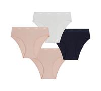 Dim Fille - Culottes Les Pockets Ecodim Coton x4 | Ultra Douces & Stretch | Motifs Amusants | Confort Quotidien