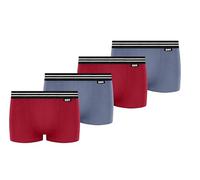 DIM Garçon Lot de Ecodim X4 Boxer Briefs, RG CARM/Prov/RG CARM/Prov, 6 Ans EU