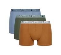 DIM Homme - Boxer Coton Stretch Bio x3 | sous-vêtements Écoresponsables Certifiés GOTS & Oeko-TEX® | Confort au Quotidien | Emballage Recyclable