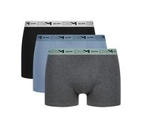 DIM Homme - Boxer Coton Stretch Bio x3 | sous-vêtements Écoresponsables Certifiés GOTS & Oeko-TEX® | Confort au Quotidien | Emballage Recyclable