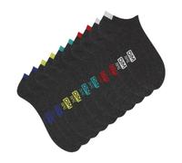 DIM Socquettes Homme EcoDIM Socquettes Courtes x5, Gris Moyen, 39-42