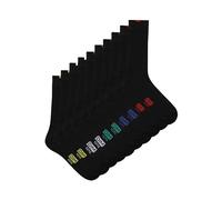 Dim Chaussettes Homme EcoDIM Talon/Pointes renforcés x5 Noir 39-42