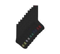 Dim Chaussettes Homme EcoDIM talons et pointes renforcés Lot de 5 Gris moyen 43-46