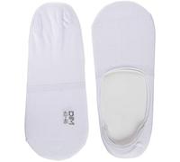 Dim Homme Coton Patch Antiglisse Confort Et Respirabilité Protège-Pieds, Blanc, 38-41 EU