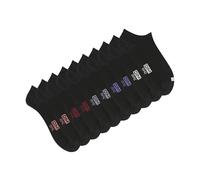 DIM Homme Ecodim Courtes X5 Socquettes, Noir Pastille Pointe, 39-42 EU