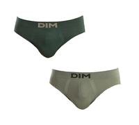 DIM Slip Homme Seamless Micro x2, Vert Jade/Vertjungle, M