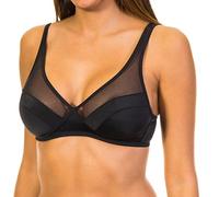 DIM Soutien-Gorge Femme Soft Cup Generous Classique x1, Noir, 90C