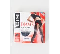Dim Collant Diam's Femme Jambes fuselées semi-opaque Ventre plat 25D Noir x1