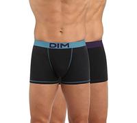 Dim Lot de 2 boxers pour homme, Noir , 3