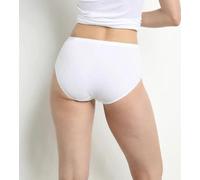 Dim Lot De 2 Culottes Maxi Noire Et Blanche En Coton Bio