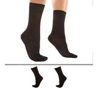 Chaussettes et collants Dim Fil D'Ecosse Mi-Chaussettes Homme X2 pour Homme 39 - 42 Noir