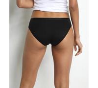 Dim Lot De 2 Slips Midi Noir Et Blanc En Coton Bio