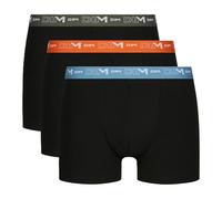 DIM Lot de 3 Boxers Homme | Coton Stretch Respirant | Maintien Optimal | Coupe ajustee, Ceinture extensible, Sans etiquette pour plus de confort, Zone doublee maintien optimal, Respirabilité