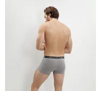 Dim Lot De 3 Boxers Noir, Gris Et Blanc Homme En Coton Stretch