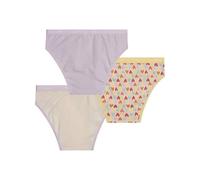 Dim Lot De 3 Culottes Fille Coton Stretch À Motif Coeur Jaune Les Pockets