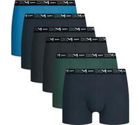 DIM Lot de 6 Boxers Homme | Coton Stretch Respirant | Maintien Optimal | Sans Étiquette