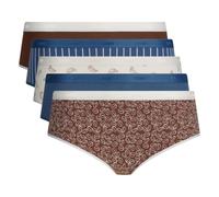 Dim Lot de Boxers Les Pockets Coton Couleurs & Motifs Femme x5