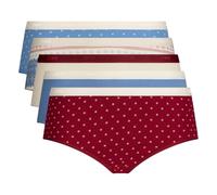 Dim Lot de Boxers Les Pockets Coton Couleurs & Motifs Femme x5