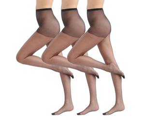 Dim MES ESSENTIELS DE DIM Collants Femme 15 DEN Noir (Noir 0hz) Large (Taille fabricant:3) lot de