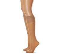 Dim Mi-bas Absolu Flex Chaussettes Femme NA Beige (Caramel) Taille unique (Taille fabricant: 35/41) lot de