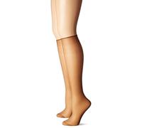 Dim Mi-bas Sublim voile brillant bord sans compression X2 Chaussettes Femme NA Beige (Gazelle) Taille unique (Taille fabricant: 35/41) 2lot de2