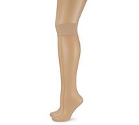 Dim MI-BAS VOILE X2 Chaussettes Femme NA Beige (Capri) Taille unique (Taille fabricant: 35/41) 2lot de2