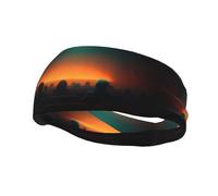 Dim Movie Theater Bandeau de sport léger et confortable Absorbant Élastique Respirant Activités de plein air