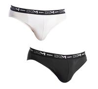 Dim Pack-2 Slips Homme Coton Streech