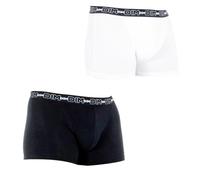 Dim Pack de 2 Boxers, Blanc/Noir, M (FR 3)