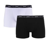 Dim Pack de 2 Boxers, Blanc/Noir, M (FR 3)