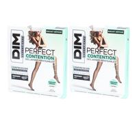 DIM Perfect Contention - Collants transparents 25D Noir Taille 4 2x1 pc(s)