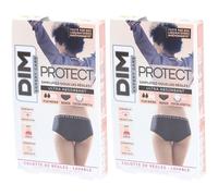 DIM Protect Culotte de règles Lavable - Boxer Coton bio Flux Moyen 44/46 2x1 pc(s)