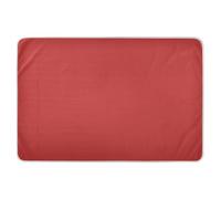 Dim - Protège-matelas portable pour berceau - 3 couches anti-fuites - 86,4 x 132,1 cm - Gris