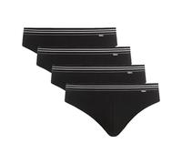DIM Slip Homme EcoDIM Coton Stretch x4, Noir, S