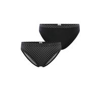 DIM Slip noir / blanc, Taille M