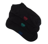 Chaussettes et collants Dim Socquettes Courtes Coton Homme X3 pour Homme 43 - 46 Noir