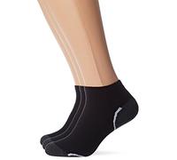 DIM Socquettes Homme Sport Impact x3, Noir, 43-46