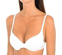 Dim Femme Corbeille Ampliforme Invisifree X1 Soutien-Gorge, Blanc Cassé, 90A EU