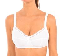 DIM Soutien-Gorge Femme Maintien Sans Armatures Mes Essentiels By DIM x1, Blanc, 90D