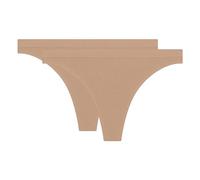 Dim String Femme Les Pockets EcoDIM Microfibre x2, New Skin, L-XL