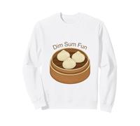 Dim Sum Hong Kong Foodies Cadeau Nourriture Chinoise Idée Cadeau Sweatshirt