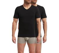 Dim T-Shirt Homme Thermorégulateur en Coton Col V Sport x2