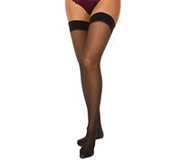 Dim Up Bodytouch Voil - Bas Autofixants - 20 Den - Femme - Noir - FR: 1 (Taille Fabricant: 1)