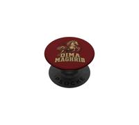 Dima Maghrib Maroc Pride Heritage Cheval Barb PopSockets PopGrip Adhésif